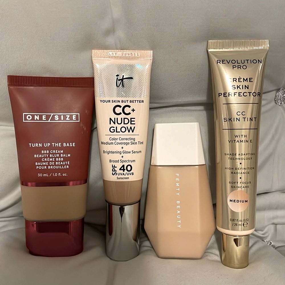 Skin Tint, BB/CC Cream Foundation Bundle